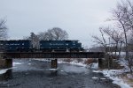 NMWA 511 Crosses the Sebasticook River